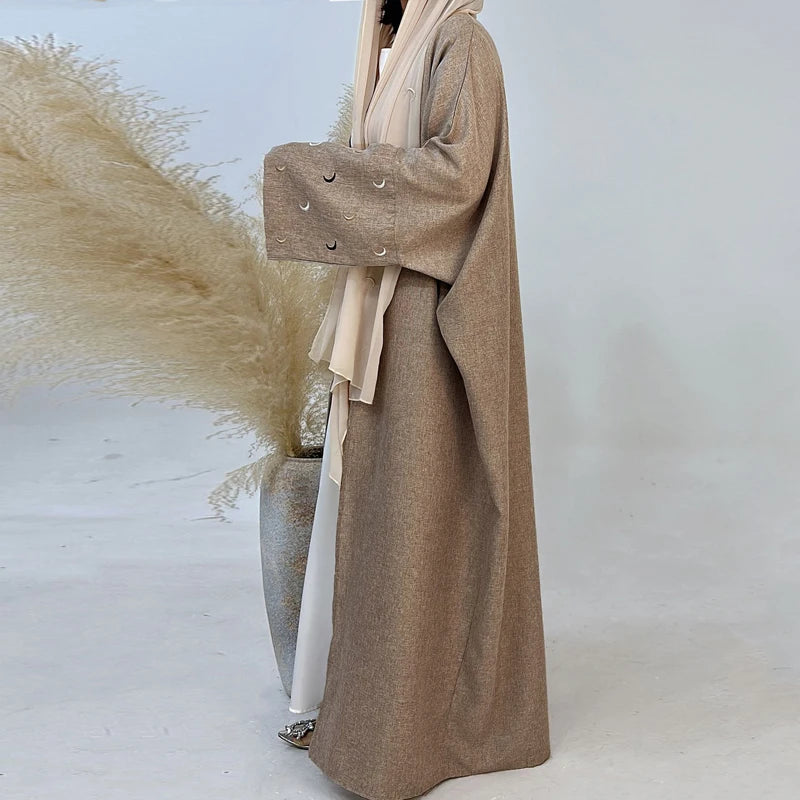 Kimono Abaya Lune Marron