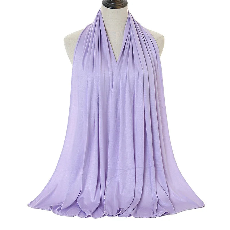 Hijab Modal Violet Pastel