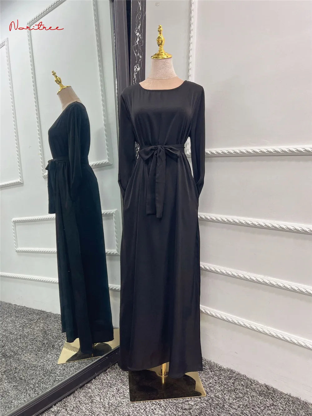 Robe Abaya en Satin