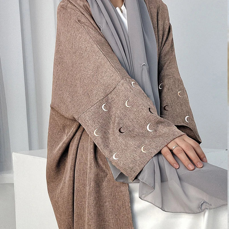 Kimono Abaya Lune Marron