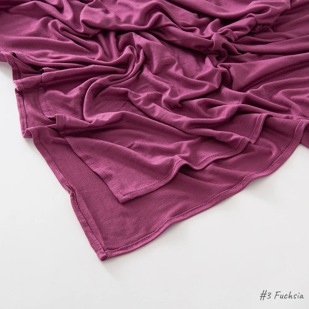 Hijab en Jersey Premium Fuchsia
