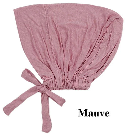 Bonnet sous Hijab Mauve
