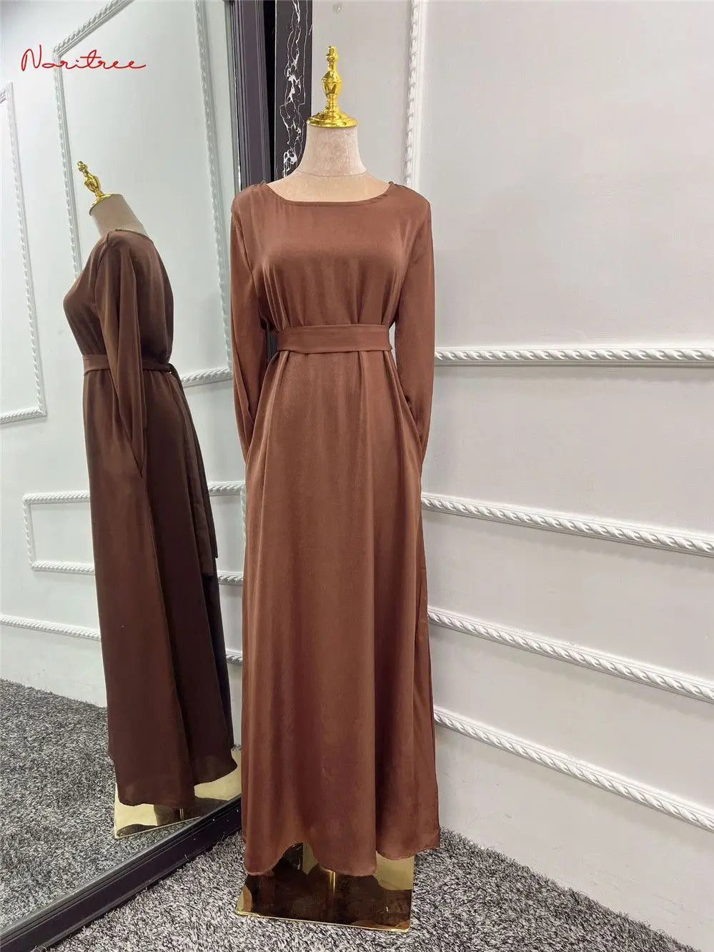 Robe Abaya en Satin