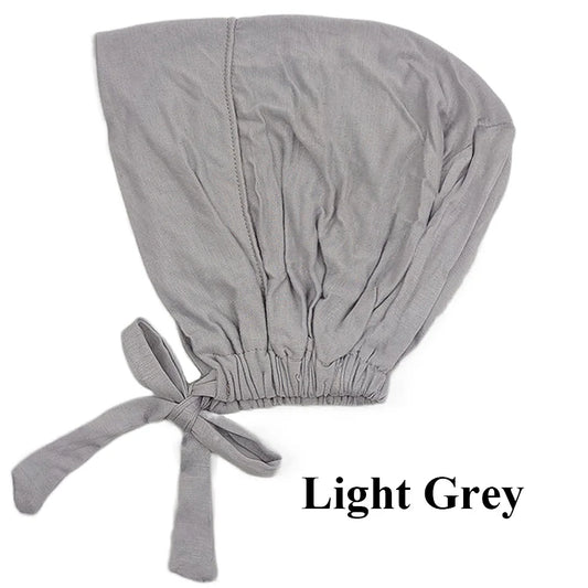 Bonnet sous Hijab Gris Clair