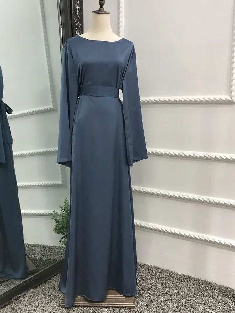 Robe Abaya en Satin