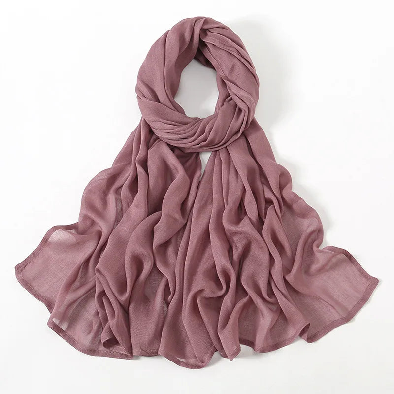 Hijab en Coton Supérieur - Violet