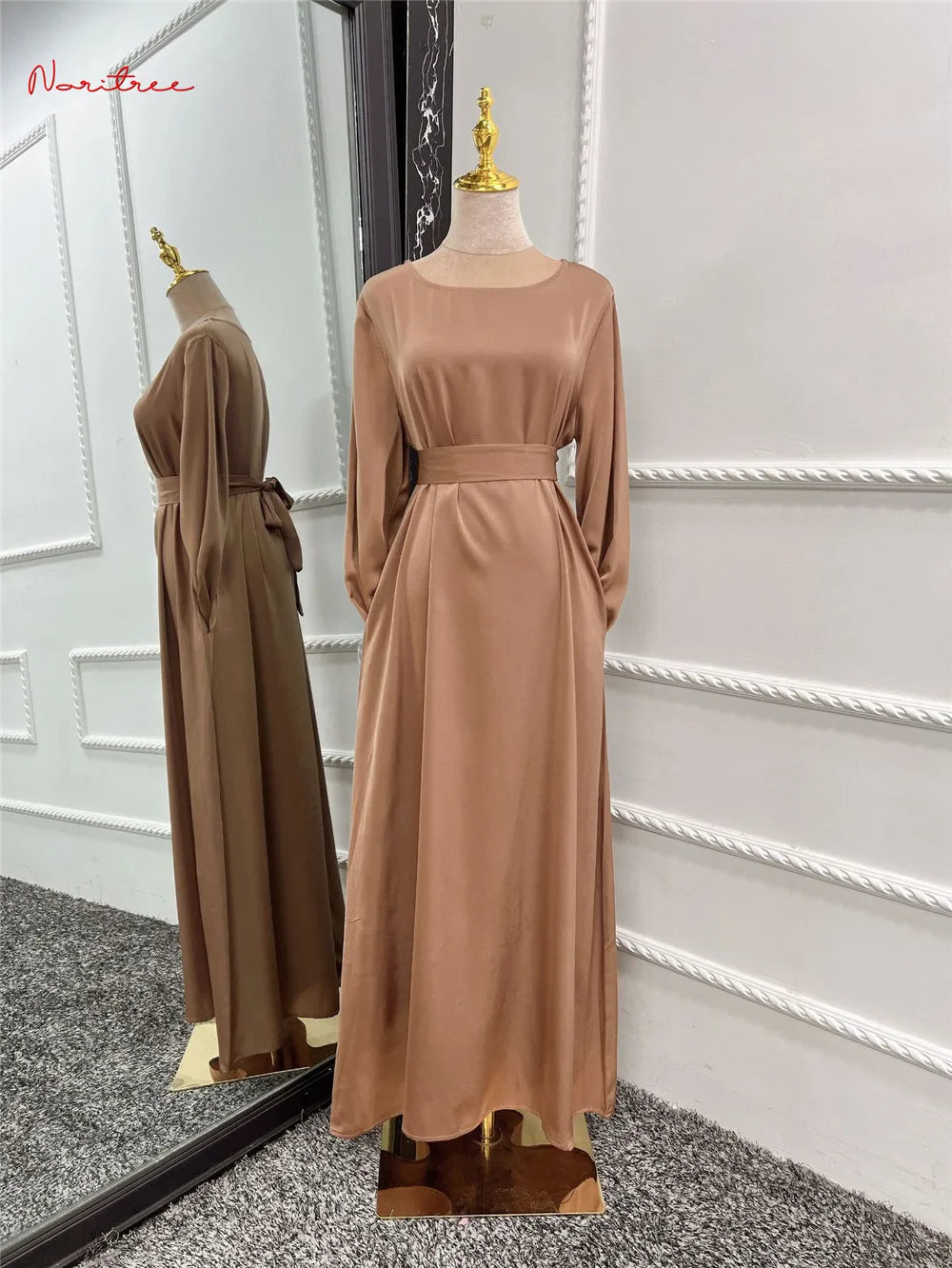 Robe Abaya en Satin