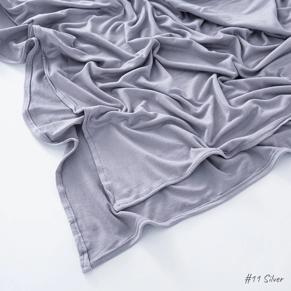 Hijab en Jersey Premium Gris Sombre