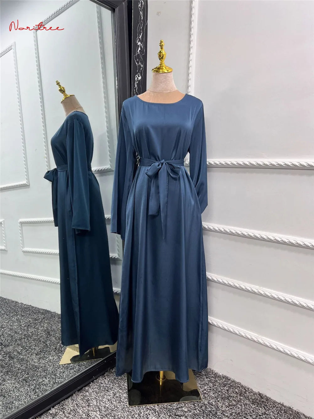 Robe Abaya en Satin