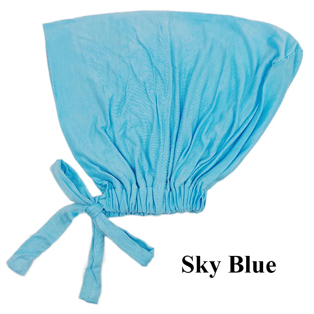 Bonnet sous Hijab Bleu Ciel